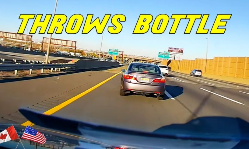 MAN DOESN'T KNOW WHAT A "HOV" LANE IS AND DECIDES TO BRAKE CHECK