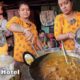 Misti Preparing Special Chui Jhal Mutton Kosha | Khasir Mangso Bhaat 90 Rs/ |Chandpara Kali Di Hotel