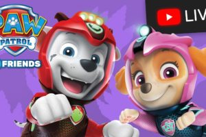 🔴 PAW Patrol Aqua Pups, Merpups, and More Sea Patrol Rescues! - Kids Cartoon Live Stream