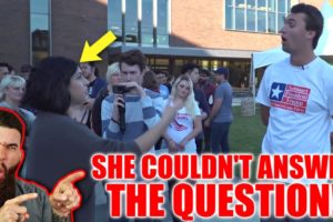 SHE WASN’T READY! Charlie Kirk DESTROYS Woke Student That Couldn't Answer This SIMPLE Question…