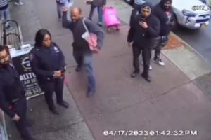 Shocking video shows suspect assaulting NYPD officer in the Bronx