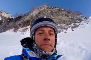 Skier Survives Fall Off 150 Foot Cliff
