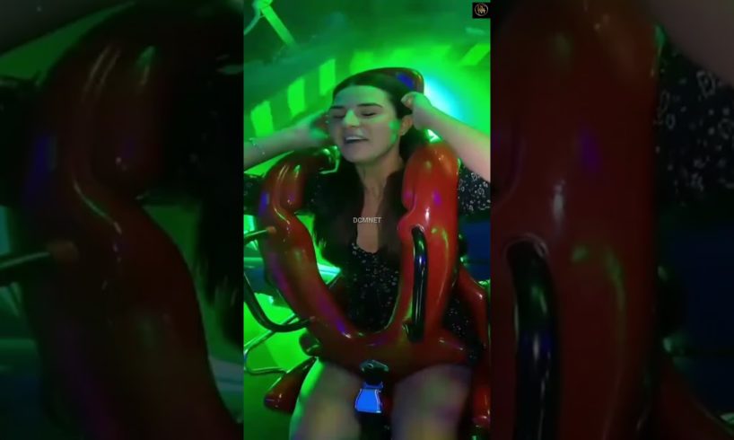 Slingshot ride girl |Slingshot ride puppies out | beautiful girl #DCMNET #slingshotchallenge #shorts