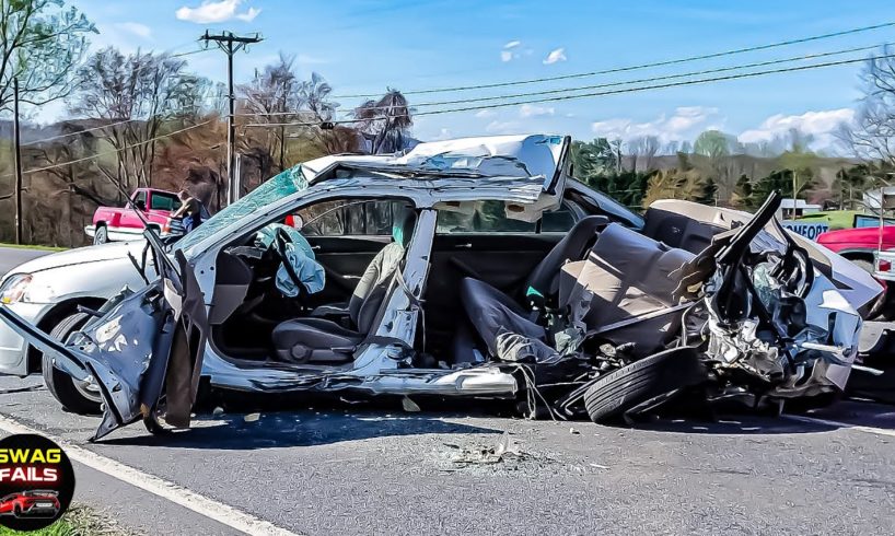 Ultimate Car Crashing Moments Filmed Seconds Before Disaster Went Horribly Wrong | Idiots In Cars