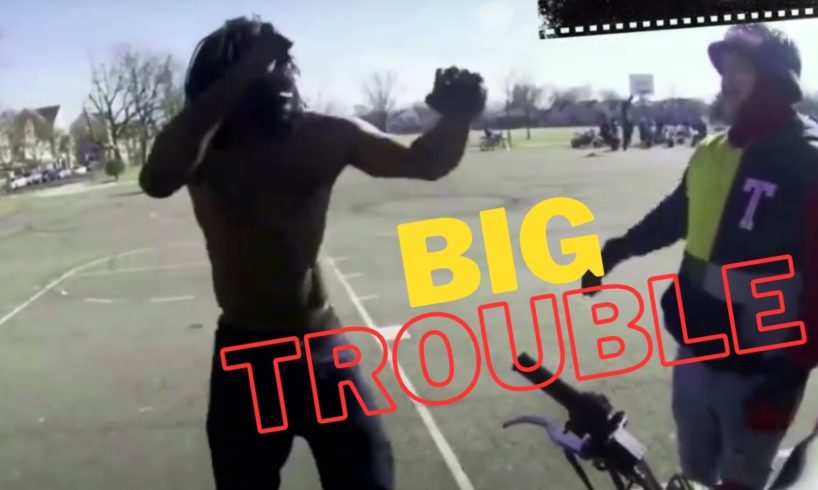 WHEN BIKERS FIGHT BACK COMPILATION and HOOD FIGHTS  - ANGRY MAN GOT WHAT HE DESERVED