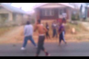 hood fights girl fights