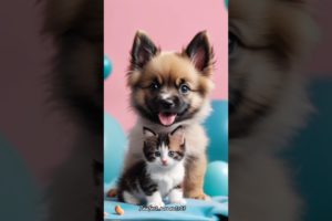 cute puppies and kittens😻😻🐶#shorts #shortvideo #shortsfeed #pets