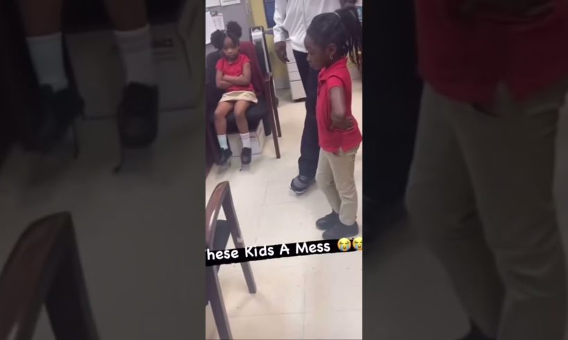 3 little girls had fight in school wow this new generation is tough#kids#school #newgeneration