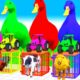 5 Giant Duck, Monkey, Cow, piglet, chicken, mammoth, sheep, zebra, Transfiguration funny animal 2024