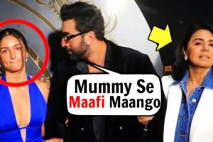 Alia Bhatt FIGHT With Mother Inlaw Neetu Kapoor In PUBLIC At Animal Movie Success Party