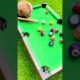 BiBi Monkey plays Billard so cool😍 #animals #monkey #asmr