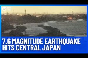 #Breaking: 7.6 Magnitude Earthquake Hits Japan Triggering Major Tsunami Warnings | 10 News First
