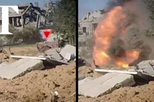 Hamas video claims to show attacks on Israeli vehicles in Gaza