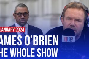 James Cleverly joking about rape | James O'Brien - The Whole Show