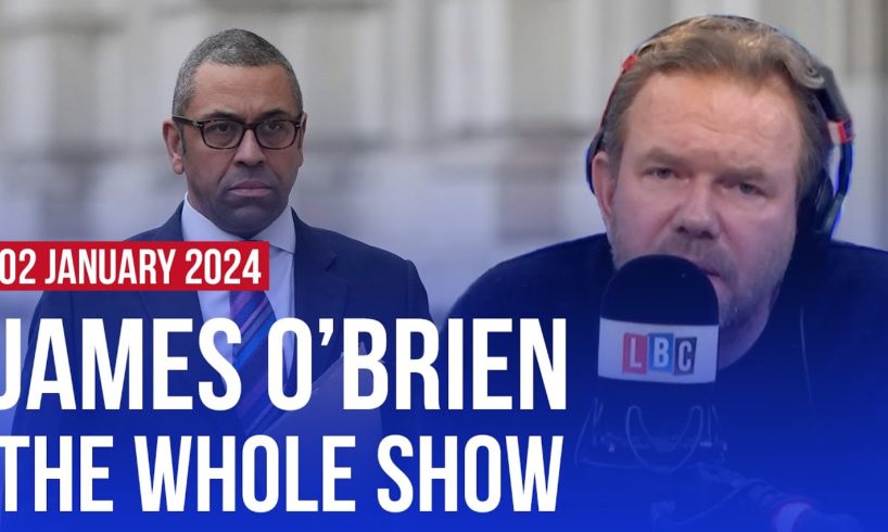 James Cleverly joking about rape | James O'Brien - The Whole Show