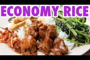 Malaysian Economy Rice - Street Chinese Food