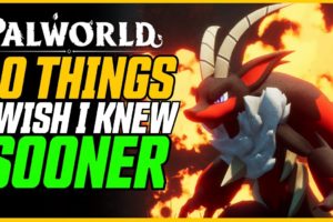 PALWORLD ULTIMATE GUIDE! 10 Things I Wish I Knew Sooner! // Palword Beginners Guide