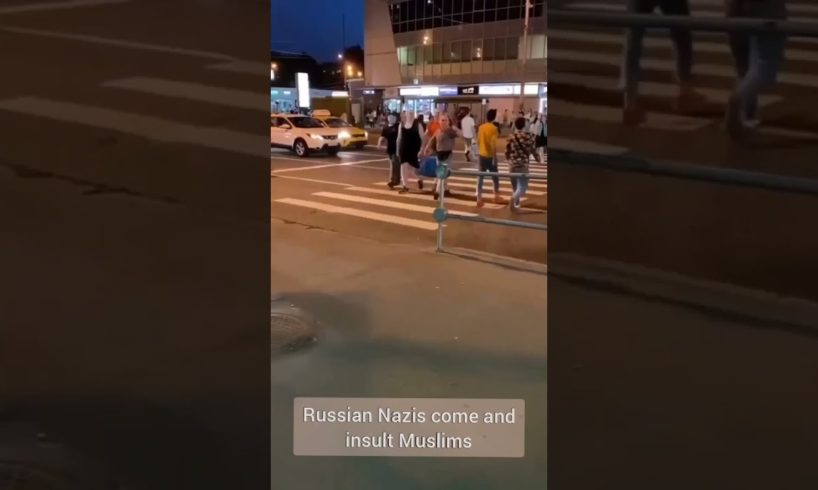 Street fight Muslims vs Nazis //street fights #fight //fight street