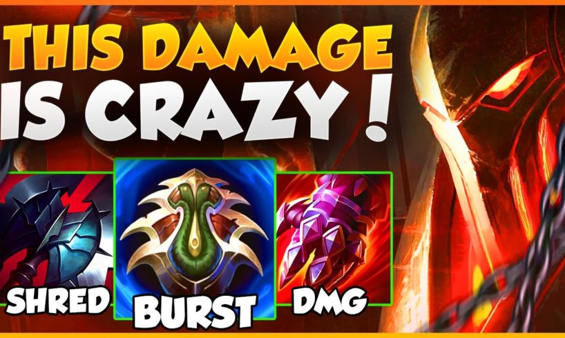 THIS DAMAGE URGOT BUILD IS AWESOME FOR SNOWBALLING GAMES IN SEASON 14!