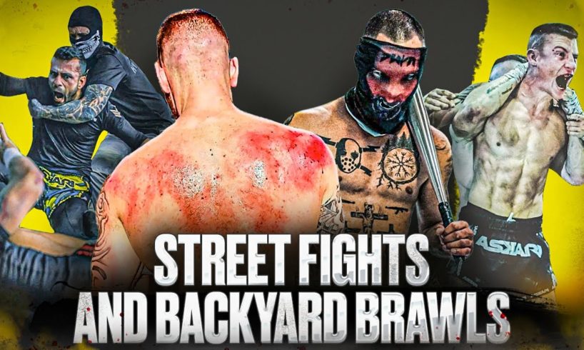 The Most Brutal Street & Backyard Fights - Bare Knuckle, MMA & Boxing Knockouts