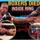 Tragic Moments Boxers Died Inside The Ring - PART 1