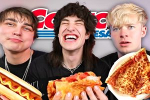 Trying Costco Food with Sam and Colby!