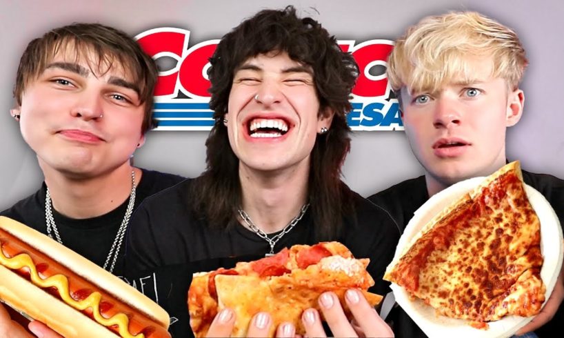 Trying Costco Food with Sam and Colby!