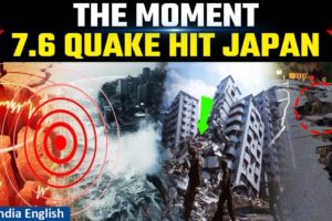 Watch | The moment when Japan was Hit by Strong Earthquakes: Tsunami Warnings Issued | Oneindia