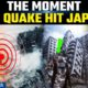 Watch | The moment when Japan was Hit by Strong Earthquakes: Tsunami Warnings Issued | Oneindia