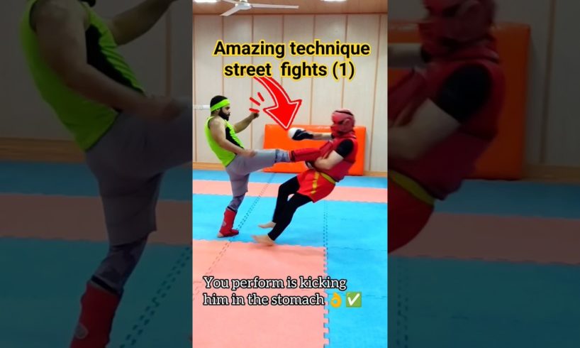 amazing technique street fights(1) #farahmandmartialtraining#shorts #streetfighter #selfdefense