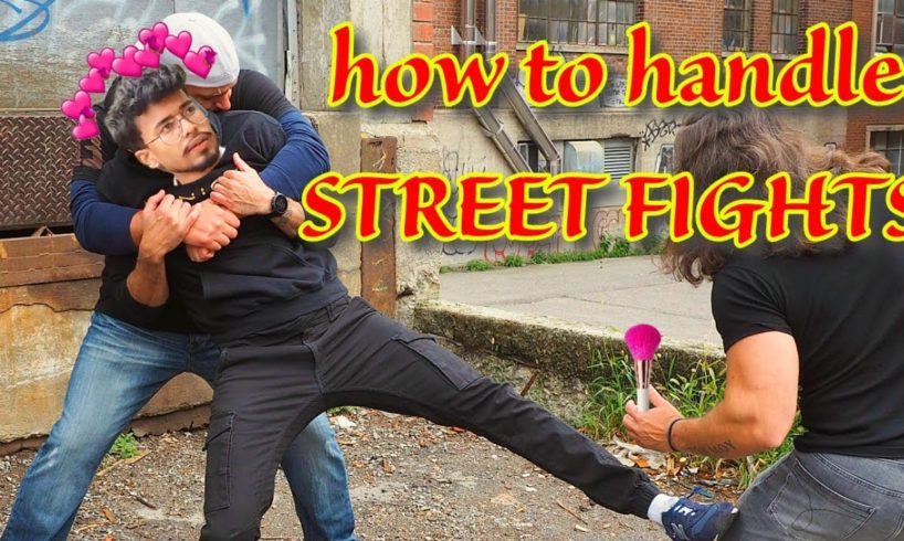 how to handle STREET FIGHTS🥷🏻💪🏻🤣