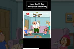 near death dog underwater breathing #familyguy #funny #shorts