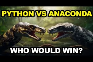 Anaconda vs Python - Who Would Win? - Animal Fight