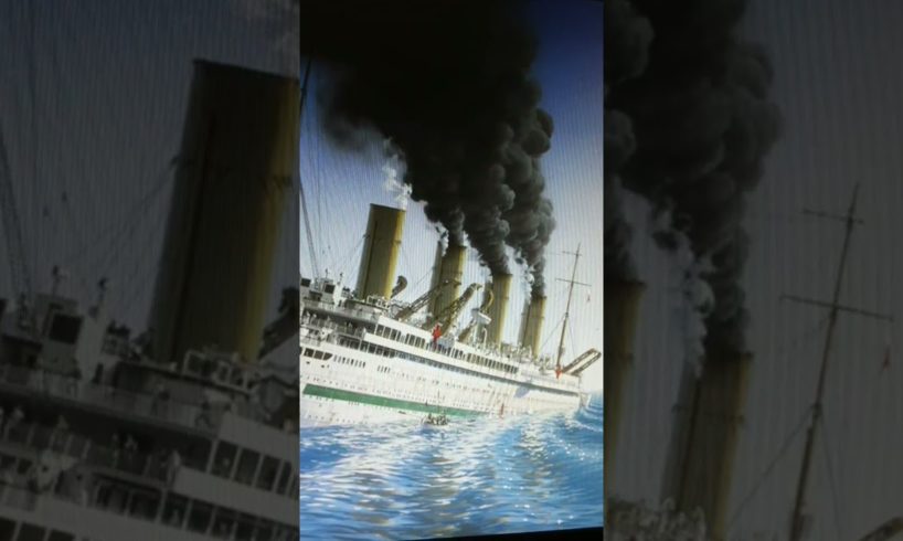 Britannic Glitching? #shorts #sinking #ship #ships