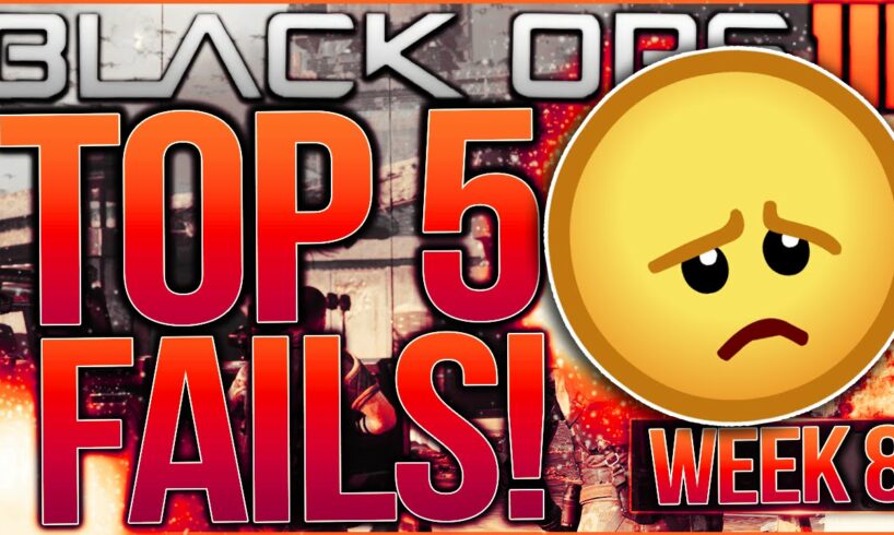 Call of Duty Black Ops 3 - Top 5 FAILS of the Week #8 - THE SPINNING TRIP MINE! (BO3 Top 5 Fails)