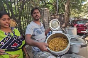 Famous Unlimited Chicken Biryani | Baba Home Made Biriyanis Hyderabad