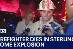Firefighter dies in Sterling home explosion