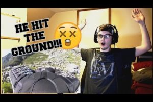 GUY HITS ROCK WHILE WING SUITING! NEAR DEATH CAPTURED ON GOPRO (Reaction)