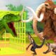 Giant Dinosaur VS Mammoth Elephant Monkey Saved By Woolly Mammoth Animal Fights Epic Battle