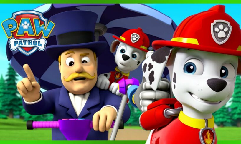 Marshall Rescues for Over 1 Hour! 🔥 | PAW Patrol | Cartoons for Kids Compilation