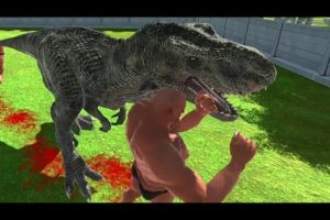 Single Animal Fights Wild Beastly | Dinosaur Games    - battle simulator | animal games | part 1