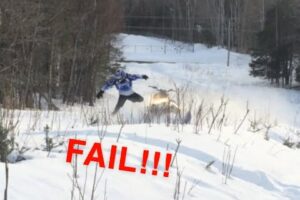 Snowmobile fail compilation !!!