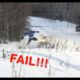 Snowmobile fail compilation !!!