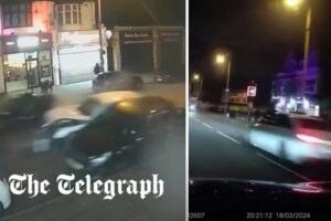 Speeding motorist destroys six cars in high street crash in Birmingham