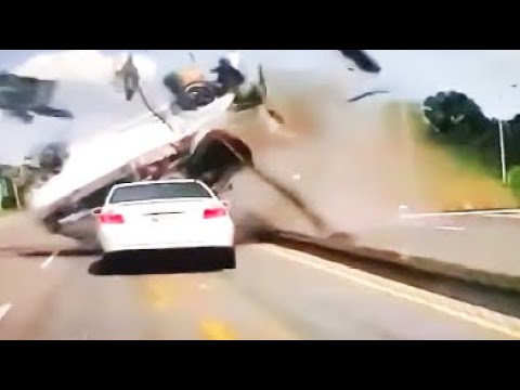 TOP 20 NEAR DEATH CAPTURED Fails !!! Ultimate Near Death Video Compilation 2024 - CAR CRASHING 2024