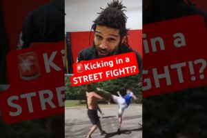 The BEST WAY To Use KICKS In Street Fights! #mma #mmafight #ufc #kicking #kickboxing #fightskills