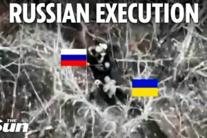 Ukraine soldiers executed in cold blood as they surrender to Russians in trench battle
