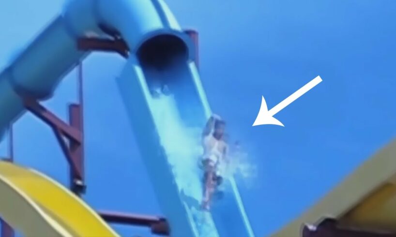 WATER SLIDE FAILS COMPILATION