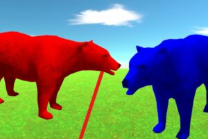 100 BEAR VS GORILLA ANIMAL FIGHT ARBS GAMEPLAY