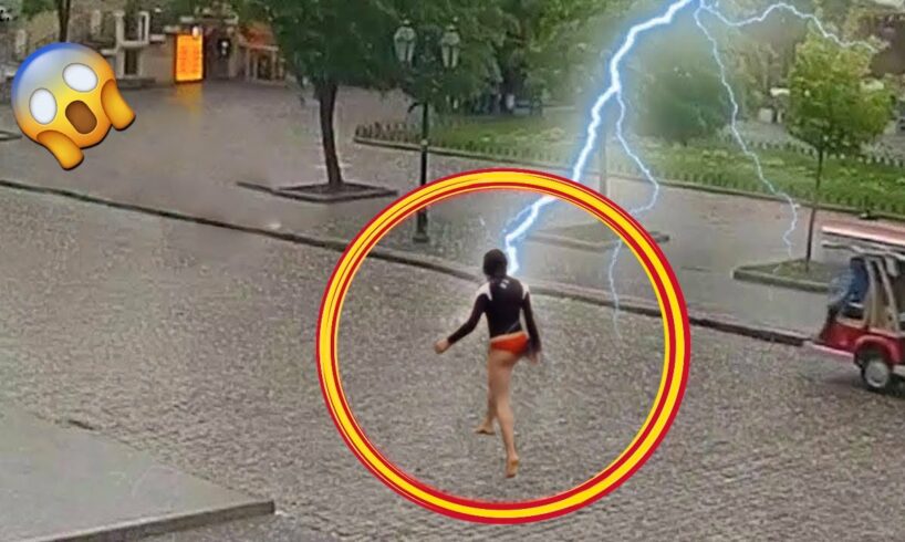 50 Luckiest People Caught On Camera! 4